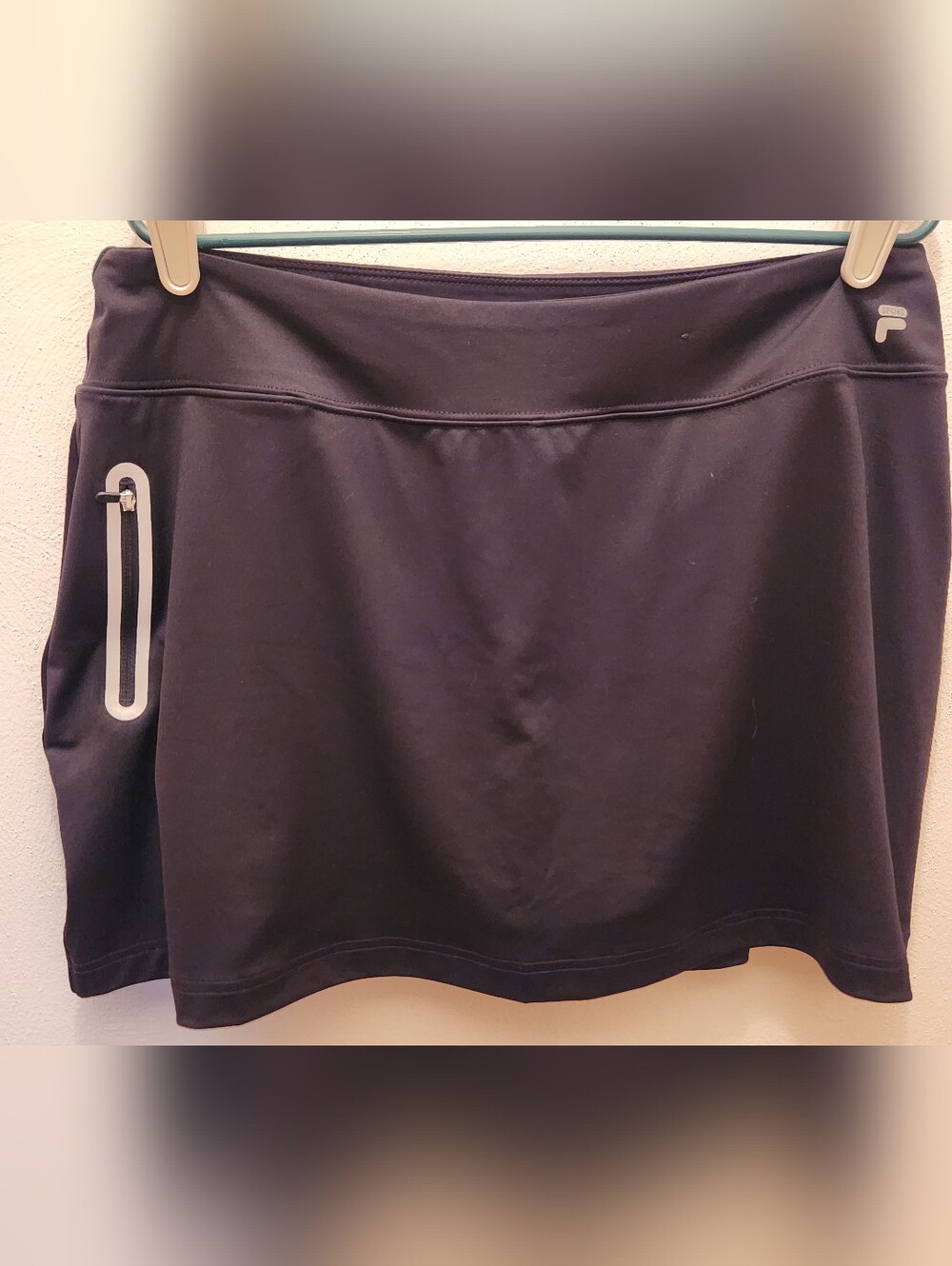 Fila Black Active Skort With Built In Spandex Size XXL